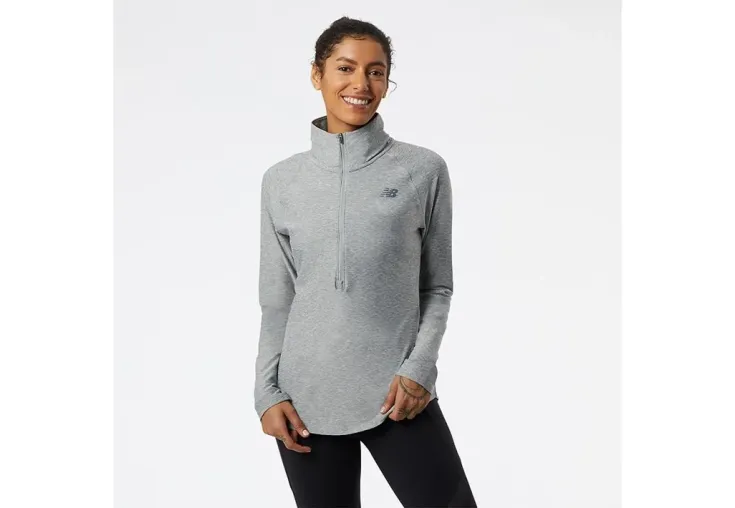 NEW BALANCE Sport Spacedye Half Zip WT11467